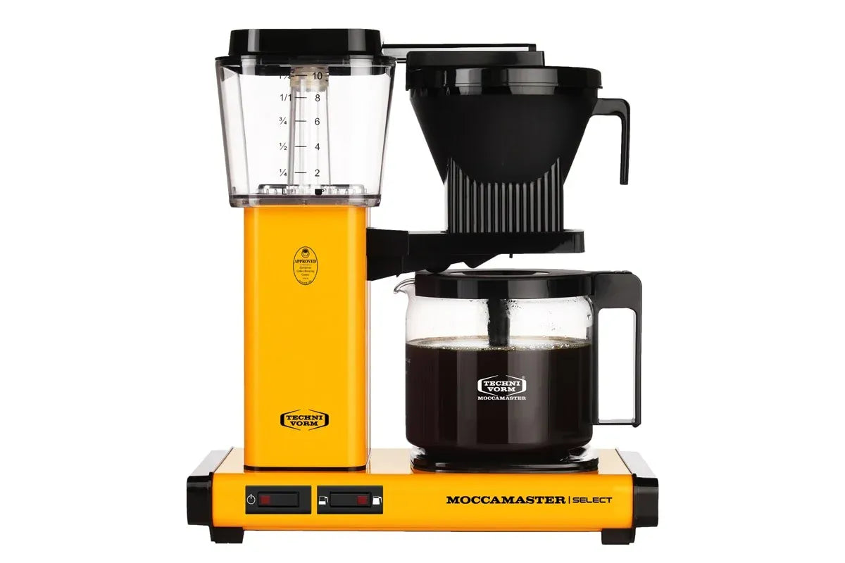 hamlet Coffee Makers & Espresso Machines MOCCAMASTER KBG SELECT FILTER COFFEE MACHINE | YELLOW PEPPER