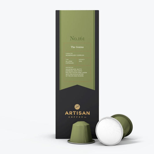 Artisan Coffee Co. Coffee Artisan Coffee - The Genius Nespresso® compatible coffee pods 5060884360039