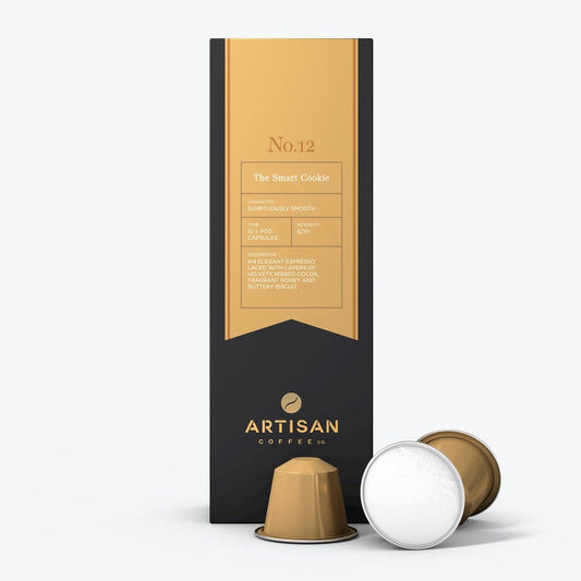 Artisan Coffee Co. Coffee Artisan Coffee - The Smart Cookie Nespresso® compatible coffee pods 5060884360022