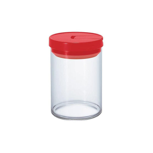 Hario Hario Glass Coffee Bean Canister (Red) 800ml 4977642413672