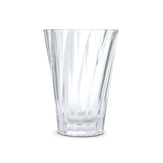 Loveramics Glass Loveramics Urban Glass Twisted Latte Glass 360ml (Clear) 4891635816885