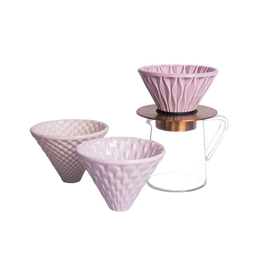 Loveramics Loveramics Brewers - Set of 3 Special Edition Drippers (Pink) 4891635816724