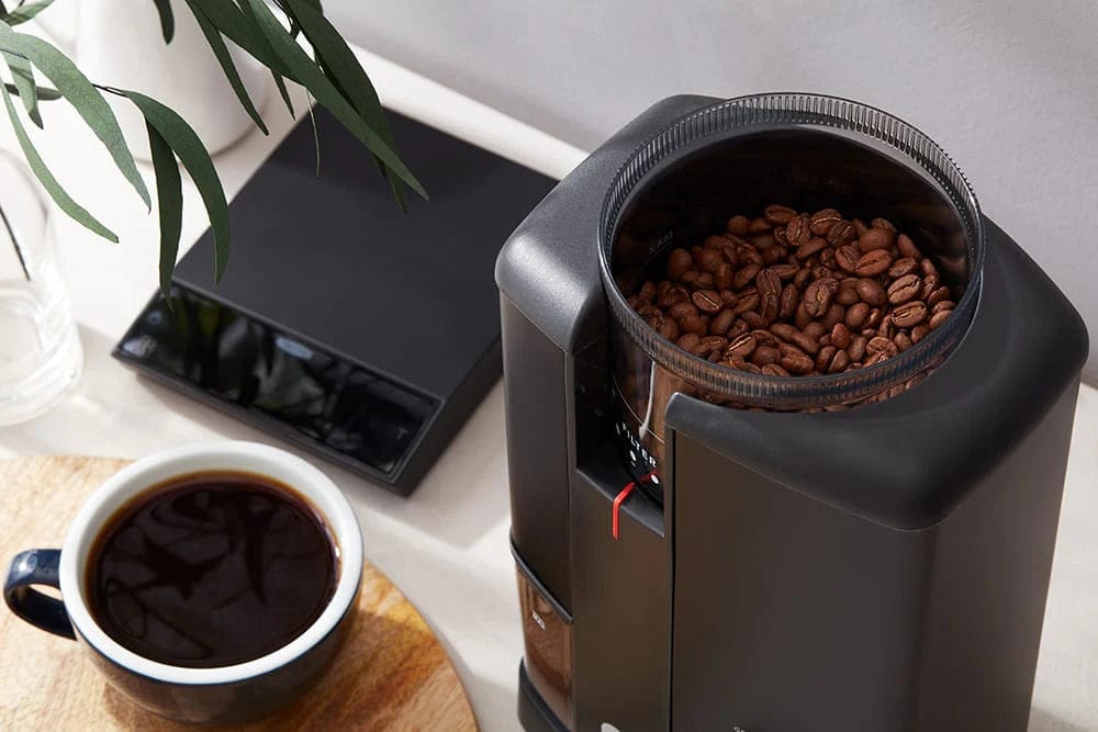 Wilfa Coffee Grinders Wilfa Svart Aroma Precision Coffee Grinder (Black) & Free Hario Drip Kettle Air 7044876057716