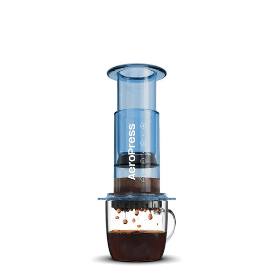 AeroPress AeroPress Clear Coffee Maker (Blue) 085276082394