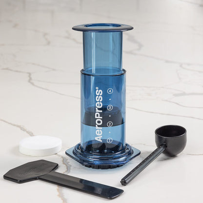 AeroPress AeroPress Clear Coffee Maker (Blue) 085276082394