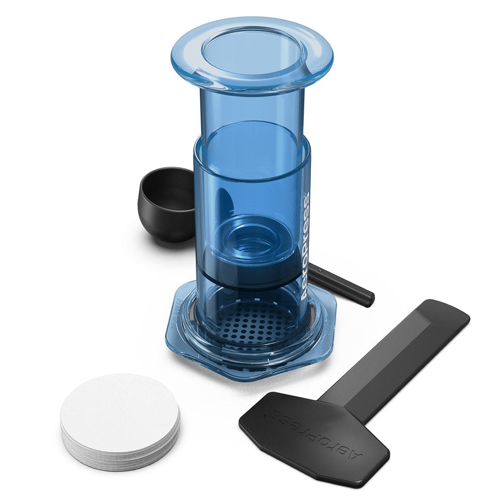 AeroPress AeroPress Clear Coffee Maker (Blue) 085276082394