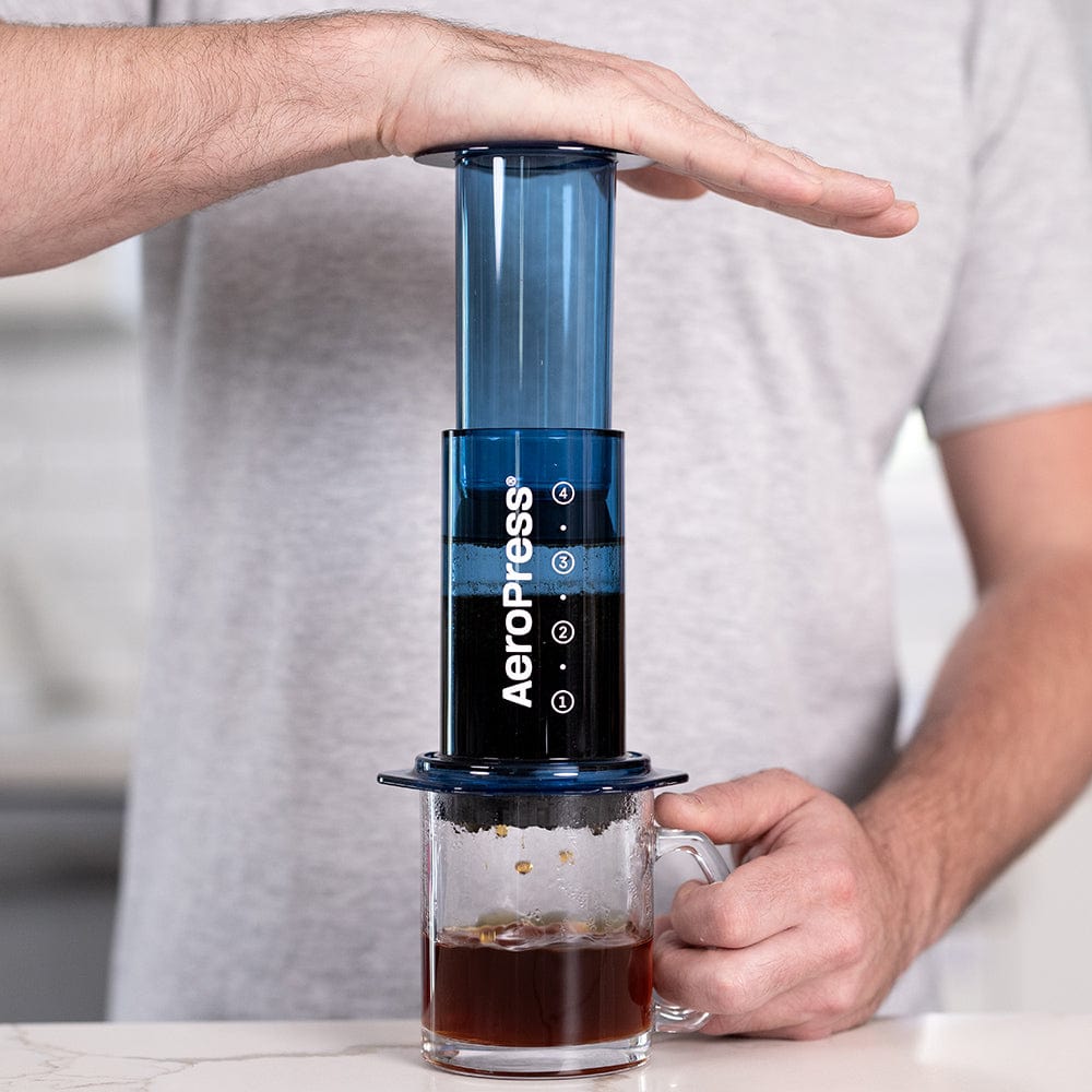 AeroPress AeroPress Clear Coffee Maker (Blue) 085276082394