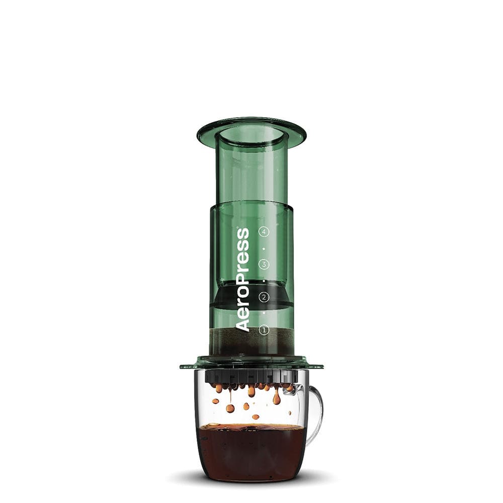 AeroPress AeroPress Clear Coffee Maker (Green) 085276082400