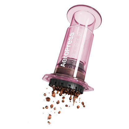 AeroPress AeroPress Clear Coffee Maker (Pink) 085276082370