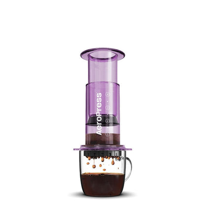 AeroPress AeroPress Clear Coffee Maker (Purple) 085276082417