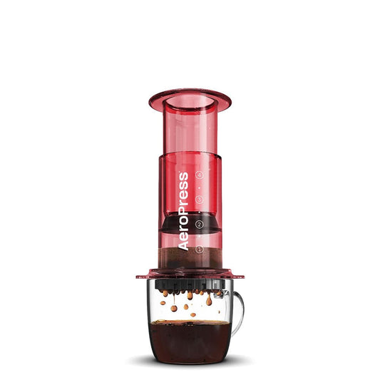 AeroPress AeroPress Clear Coffee Maker (Red) 085276082509