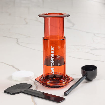 AeroPress AeroPress Clear Coffee Maker (Red) 085276082509