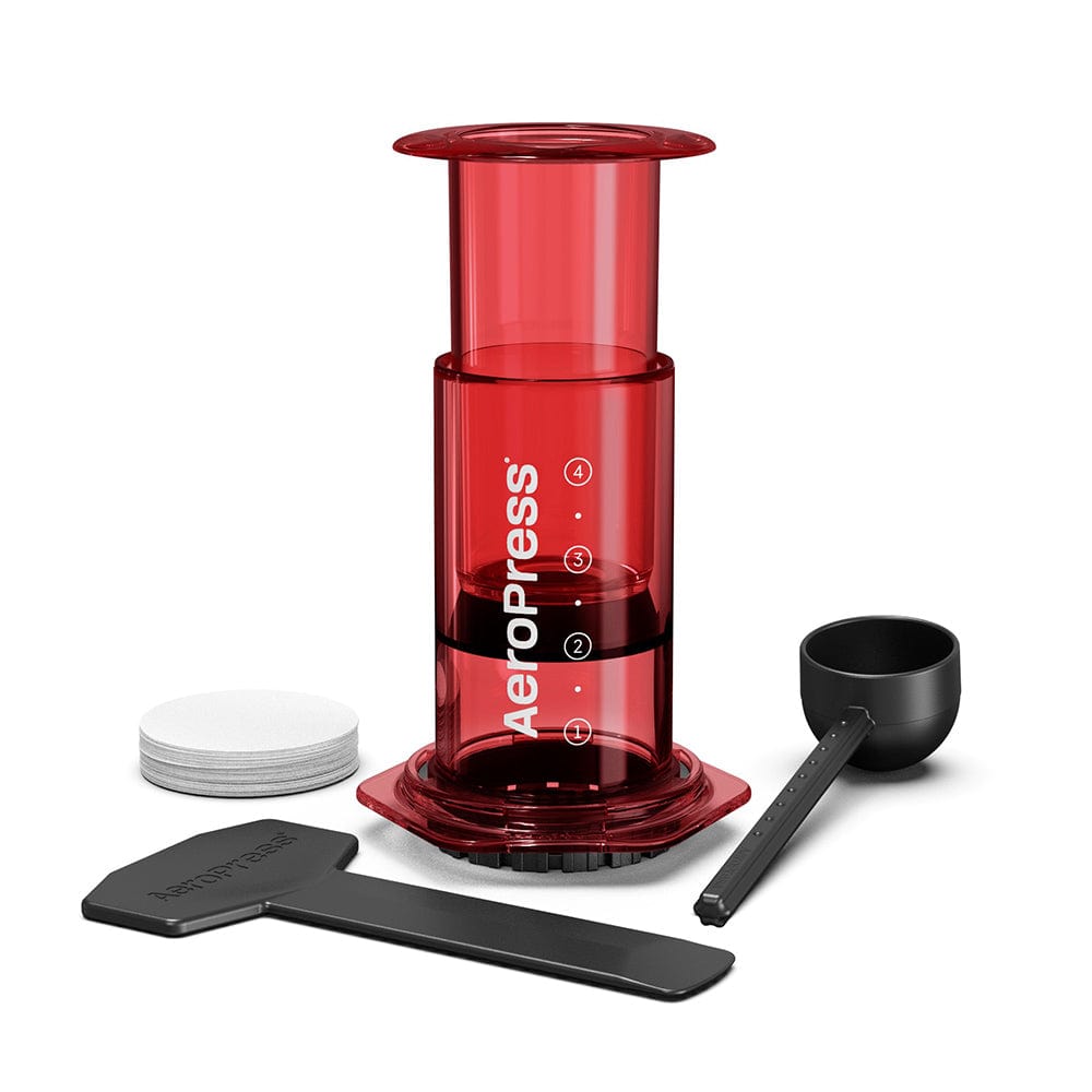 AeroPress AeroPress Clear Coffee Maker (Red) 085276082509