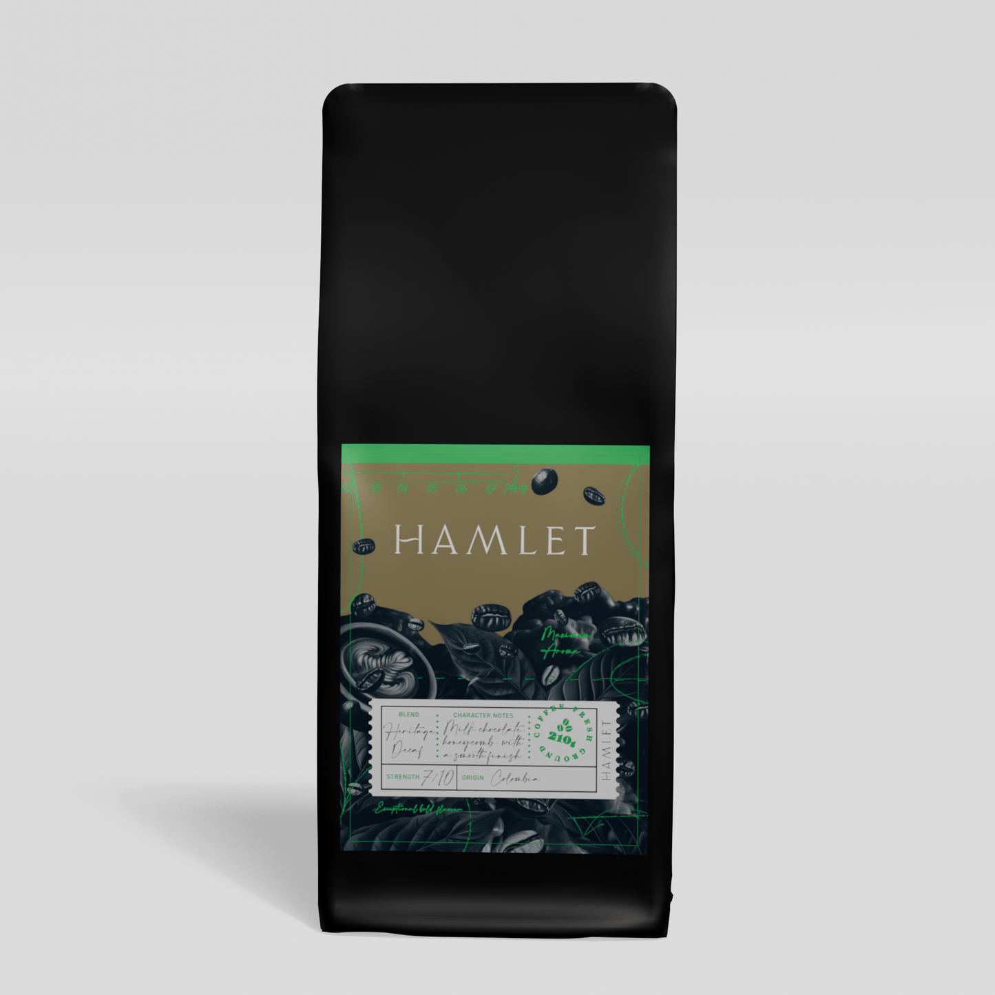 Hamlet Coffee Heritage Decaf Roast - Ground Coffee