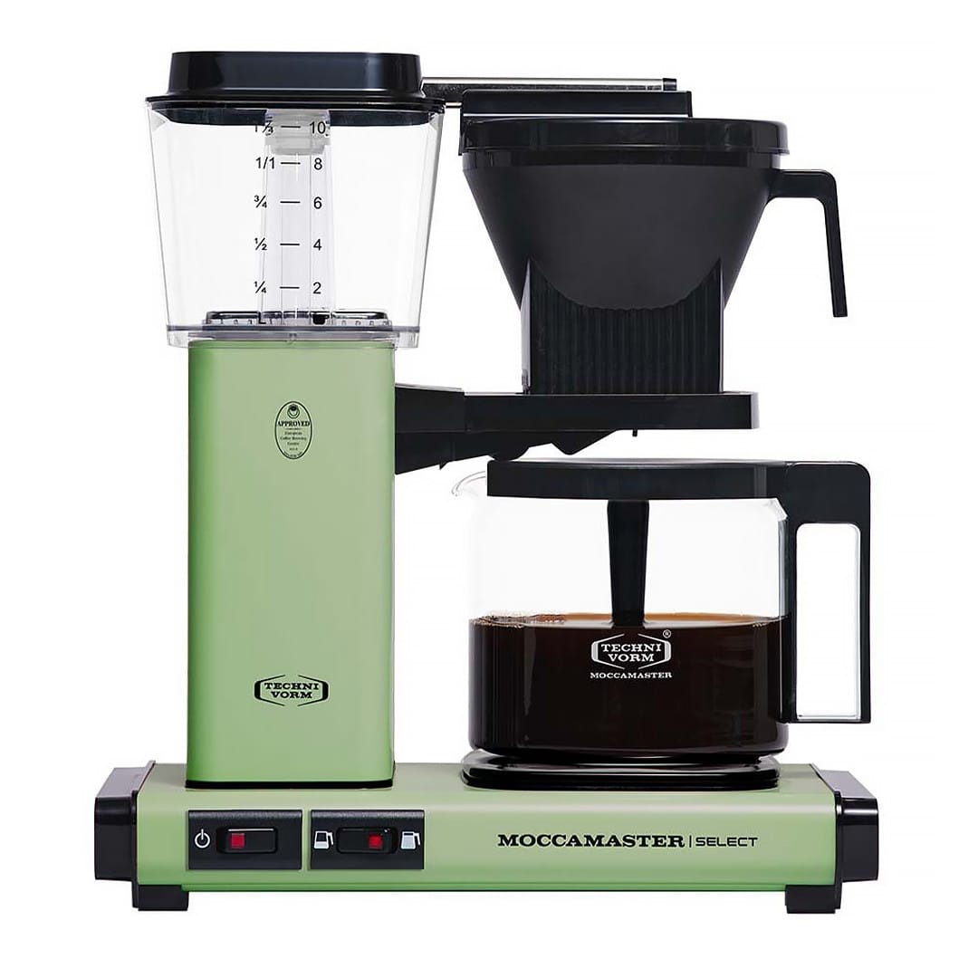 hamlet Coffee Makers & Espresso Machines MOCCAMASTER KBG SELECT FILTER COFFEE MACHINE | PASTEL GREEN