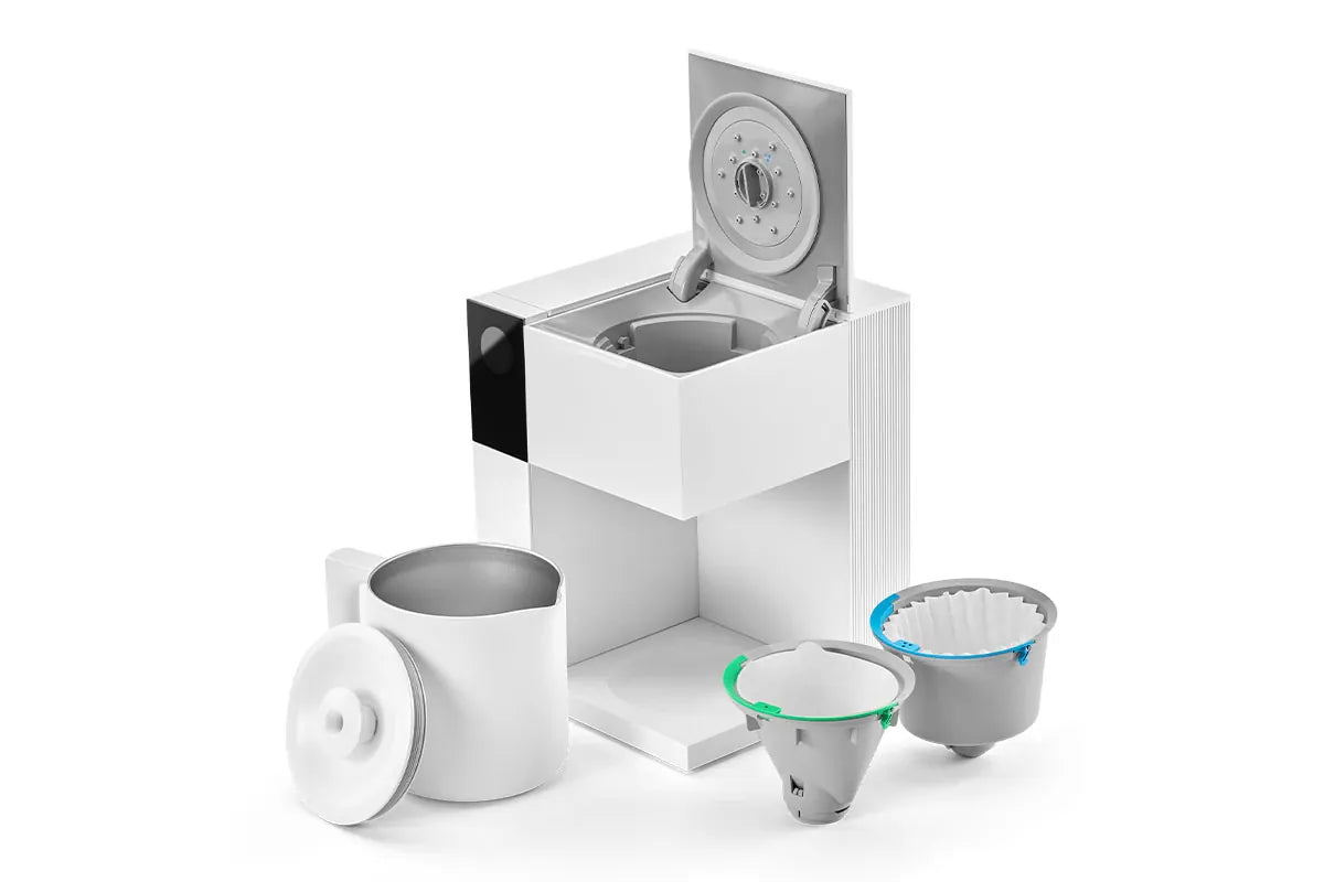 hamlet FELLOW AIDEN PRECISION COFFEE BREWER | MATTE WHITE