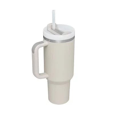 hamlet Reusable Cup Off-White 40Oz Stro Coffee Insulation Cup