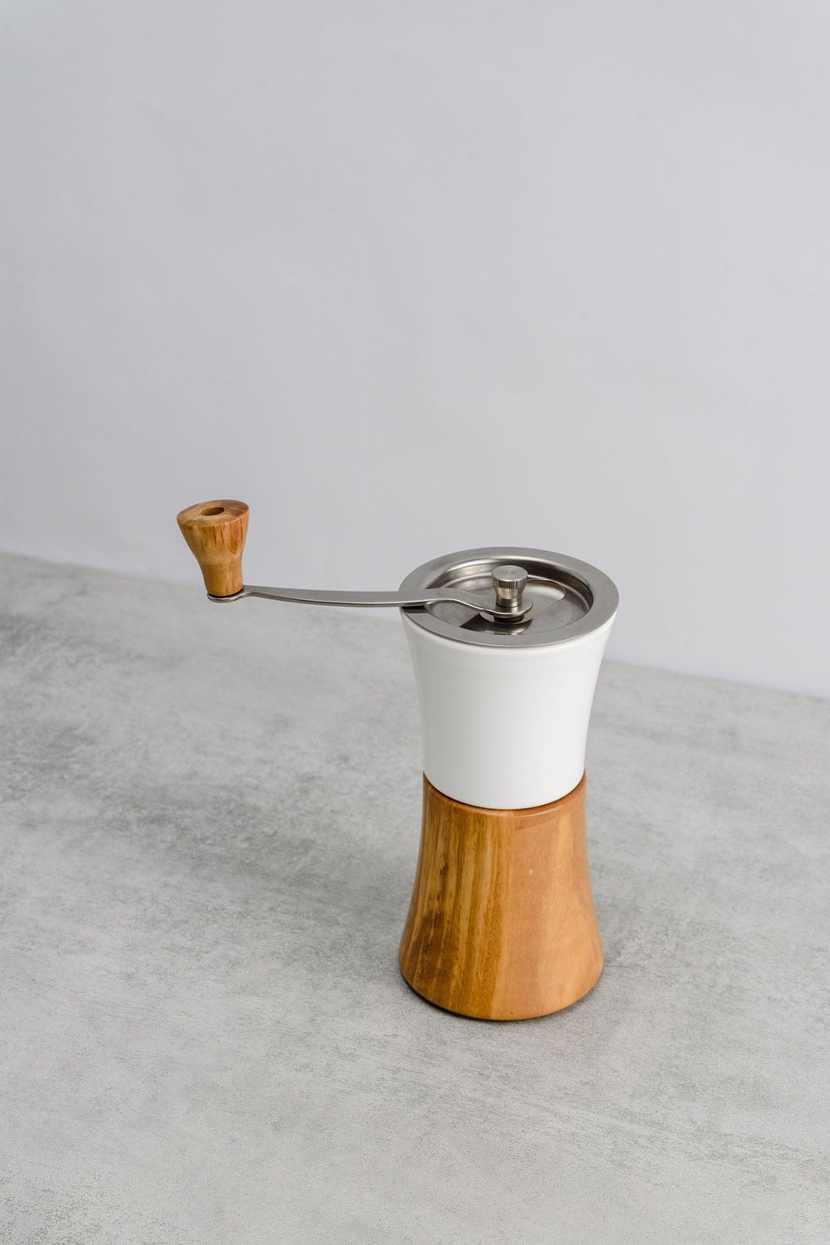 Hario Hario Ceramic Olive Wood Coffee Grinder 4977642707375