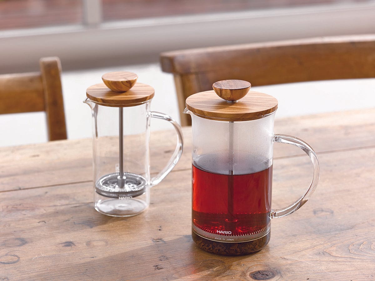 Hario Hario French Press Olive Wood Large 600ml 4977642153981