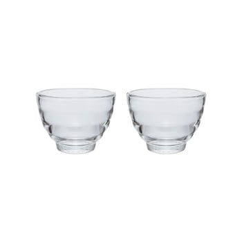 Hario Hario Heatproof Yunomi Glass Cup (2pc Set) 4977642836914