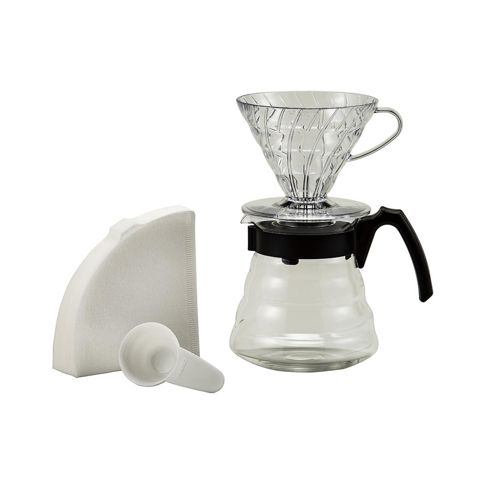 Hario Hario Mini Mill Plus V60 Craft Coffee Maker Kit Bundle SS-43687914799348