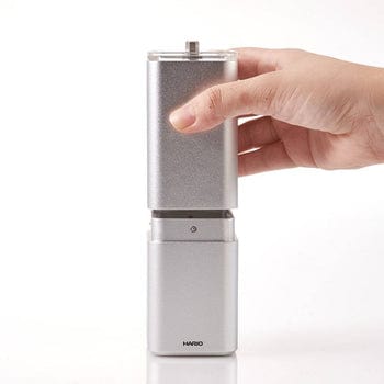 Hario Hario Prism Coffee Grinder - Silver SS-37791308906668