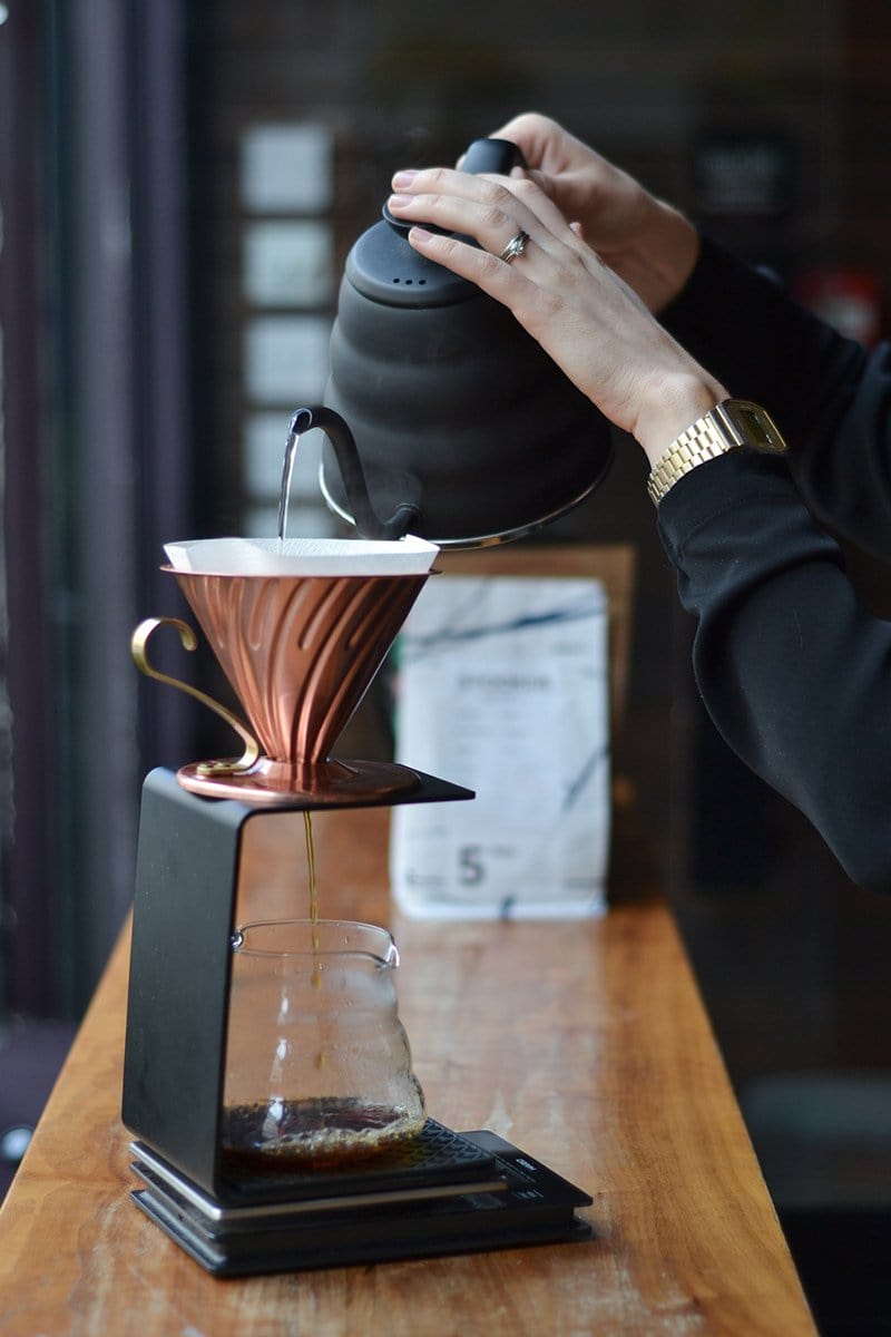 Hario V60 Buono Drip Kettle Matte Black – hamlet - Main Image