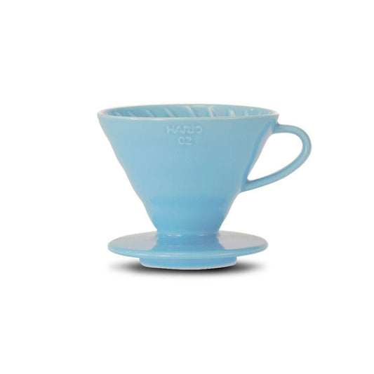 Hario Hario V60 Ceramic Coffee Dripper Blue - Size 02 4977642727915