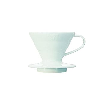 Hario Hario V60 Ceramic Coffee Dripper White - Size 01 SS-38092697141420