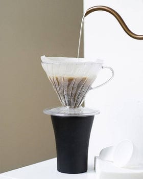 Hario Hario V60 Coffee Dripper Plastic (Size 02) Including 40 FREE Filter Papers SS-38092635537580