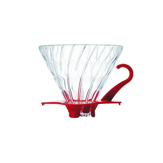 Hario Hario V60 Glass Coffee Dripper Red - Size 02 SS-38092641796268