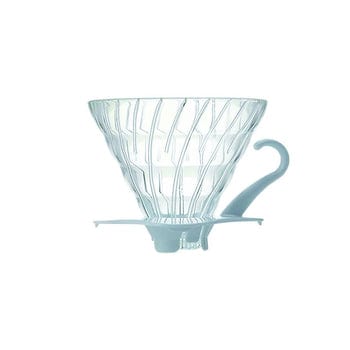 Hario Hario V60 Glass Coffee Dripper White Size 02 SS-38092642156716