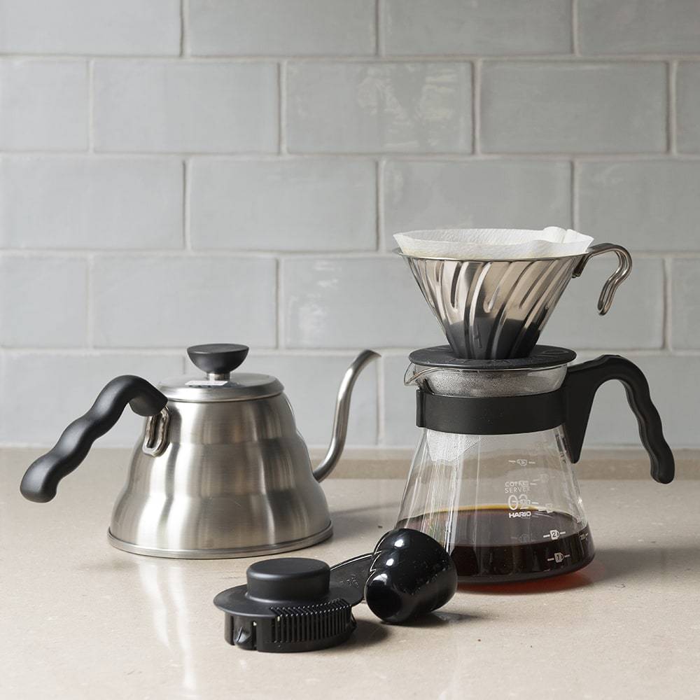 Hario Hario V60 Metal Coffee Dripper Size 02 SS-38092690358444