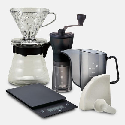 Hario Hario V60 Size 02 All-in-One Filter Coffee Maker Bundle SS-43835710701812