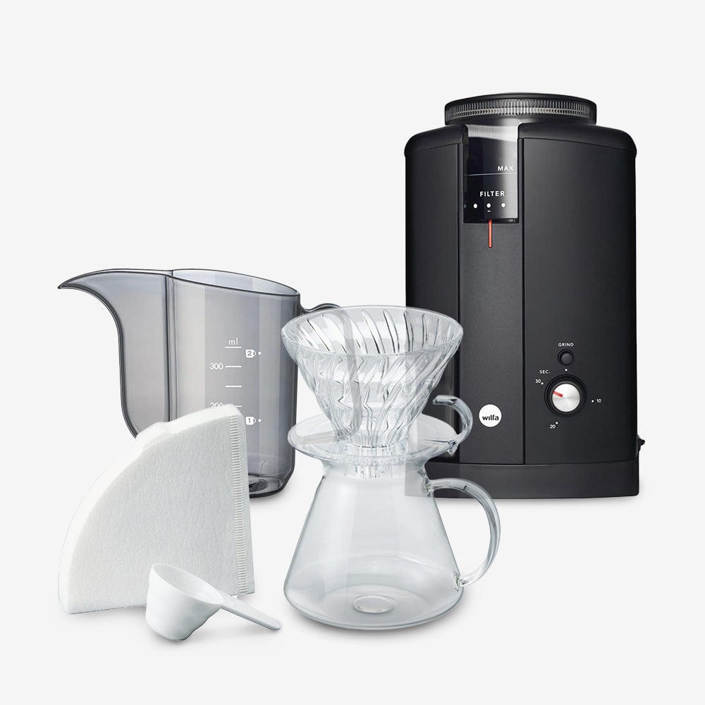 Hario Wilfa x Hario Simply Brewing Kit Bundle (Black) SS-43415914643700