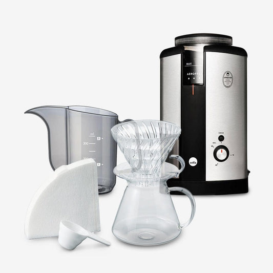 Hario Wilfa x Hario Simply Brewing Kit Bundle (Silver) SS-43415904190708