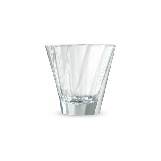 Loveramics Loveramics Urban Glass Twisted Cappuccino Glass 180ml (Clear) SS-38092617187500