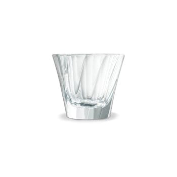 Loveramics Loveramics Urban Glass Twisted Espresso Glass 70ml (Clear) 4891635816892