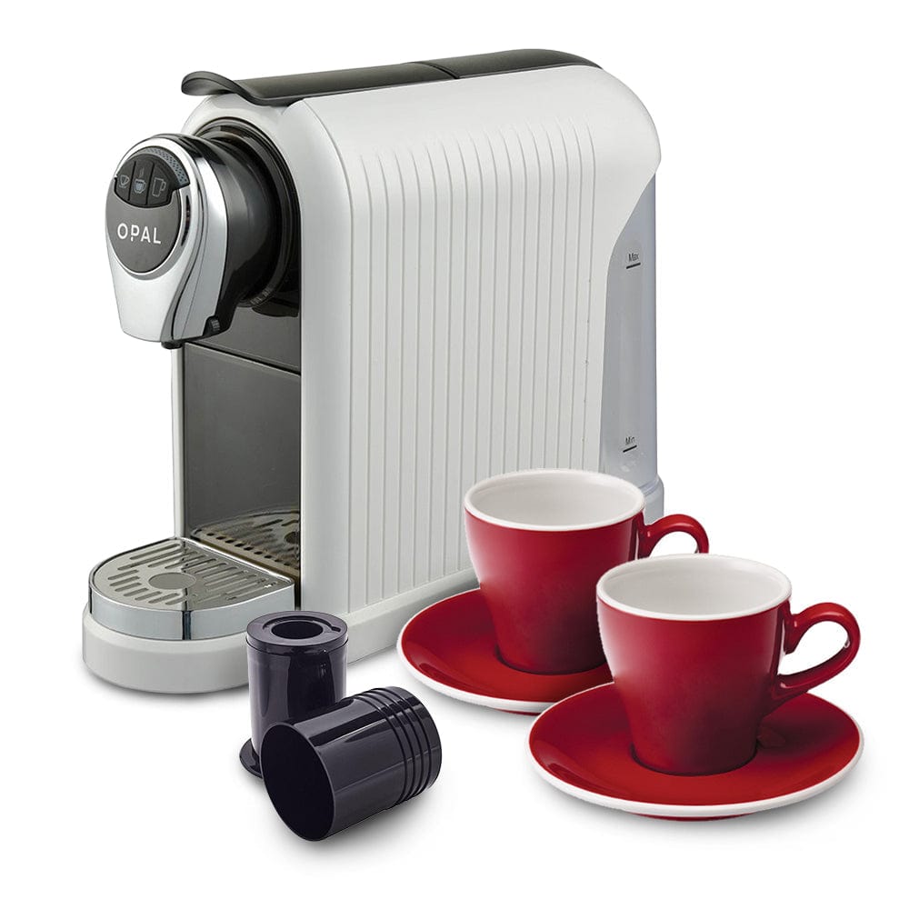 Opal OPAL One Coffee Pod Machine Bundle (White) SS-43352352391412