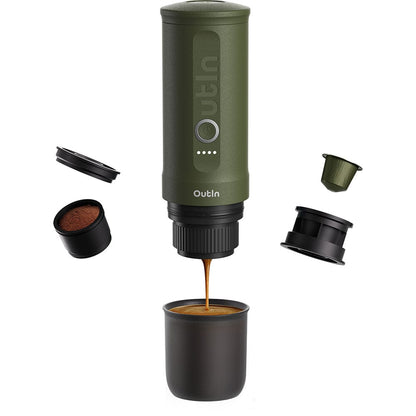 Outlin Coffee Makers & Espresso Machines OutIn Nano Portable Espresso Machine (Forest Green)