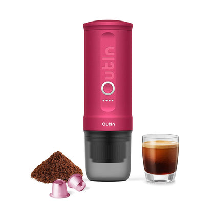 Outlin Coffee Makers & Espresso Machines OutIn Nano Portable Espresso Machine (Fuchsia Pink)