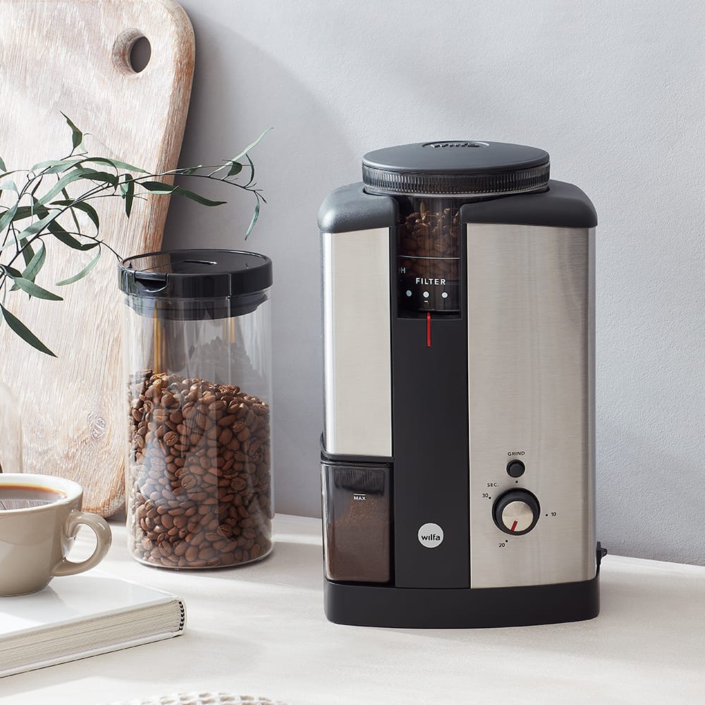 Wilfa Wilfa Performance Thermo Coffee Maker and Svart Coffee Grinder (Silver) Bundle SS-45193659187444