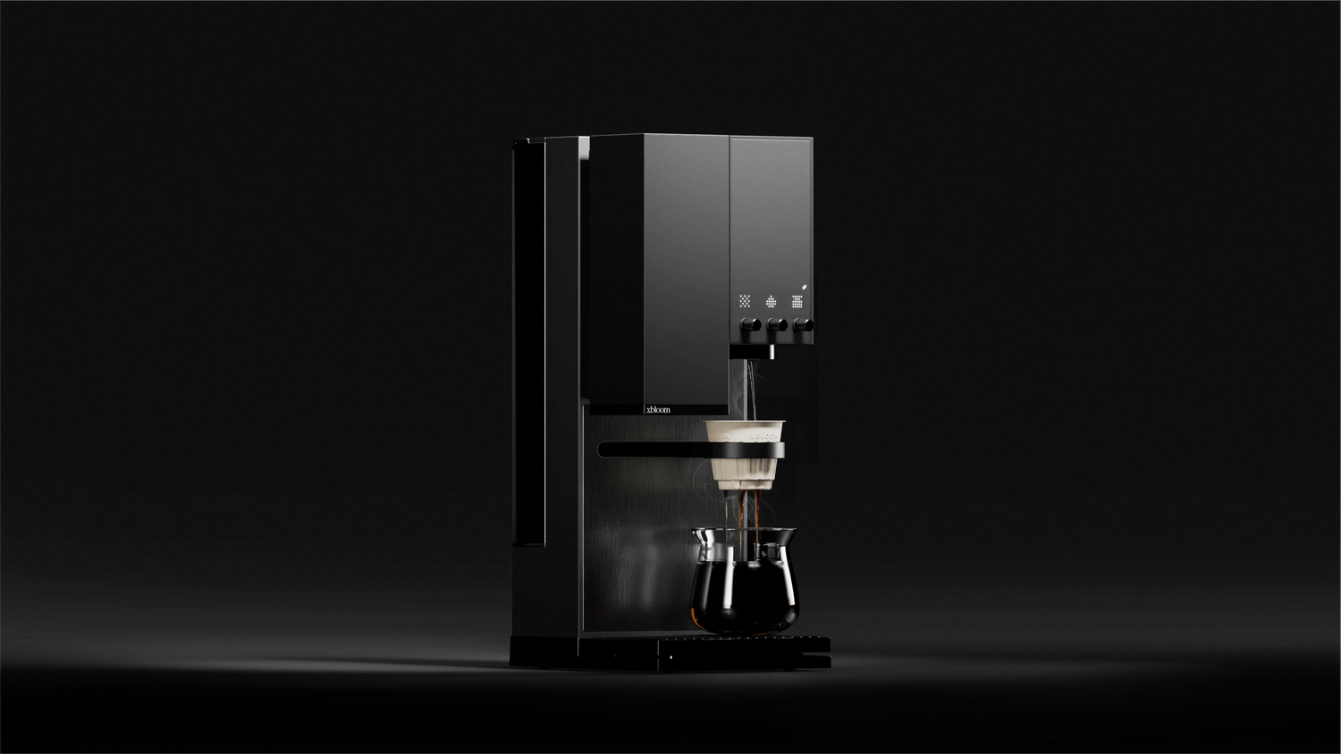 X bloom Drip Coffee Makers XBloom Studio Coffee Machine (Midnight Black)